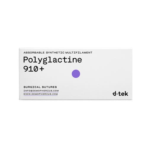 Filo di sutura assorbibile - PGLA - PLUS - Demophorius Healthcare - per chirurgia generale / per chirurgia plastica / per chirurgia uroginecologica