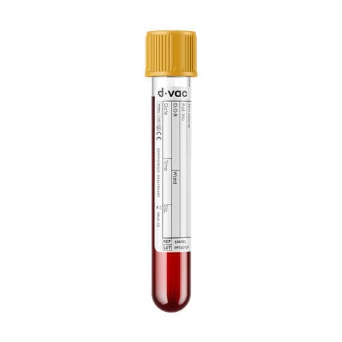Provetta per prelievi da laboratorio - PGC - GGC - Demophorius Healthcare - per analisi ematologiche / cilindrico / di siero