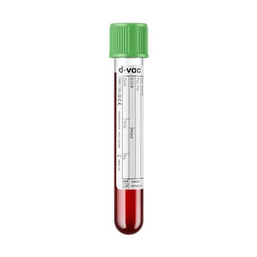 Provetta per prelievi da laboratorio - PHL - GHL - Demophorius Healthcare - cilindrico / di sangue / in plastica
