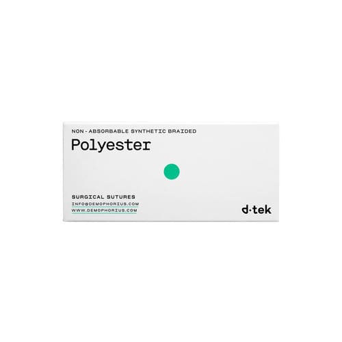 Filo di sutura non assorbibile - PB - Demophorius Healthcare - per chirurgia generale / per chirurgia oftalmica / per chirurgia ortopedica