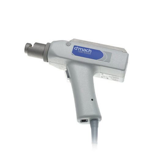 Saldatrice automatica - D-mach - Demophorius Healthcare - per tubi di sacche di sangue / portatile / a batteria