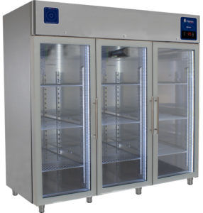 Frigorifero da laboratorio - DS-PGM21GBBPCBHE-A - Desmon Scientific - per farmacia / ad armadio / 3 porte