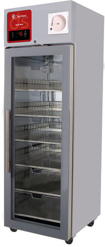 Frigorifero per banca del sangue - DSE-PSM04GBBPCBHE-A - Desmon Scientific - ad armadio / 1 porta / con porta in vetro