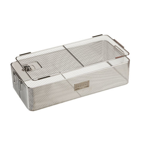 Contenitore di sterilizzazione per strumenti ortopedici - 14640 - DeSoutter Medical  - in alluminio / perforato / con griglia