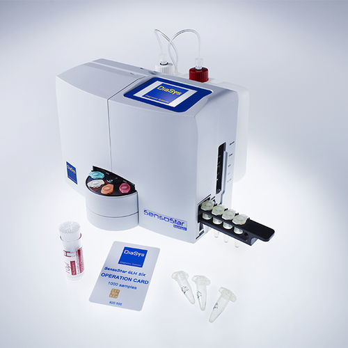 Analizzatore di glicemia automatico - SensoStar GLH six - DiaSys Diagnostic Systems GmbH - emoglobina / ematocrito / lattato
