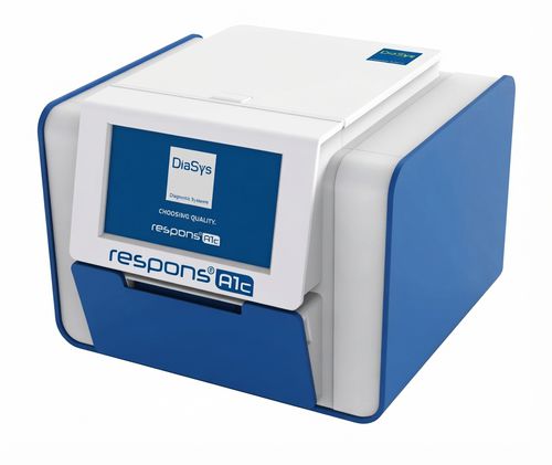 Analizzatore di emoglobina glicata automatico - respons®A1c - DiaSys Diagnostic Systems GmbH - del diabete / compatto / di sangue capillare