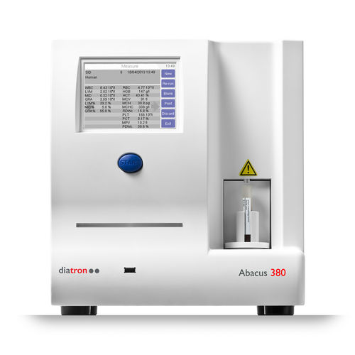 Analizzatore ematologico automatico - Abacus 380 - Diatron - da banco / 22 parametri / con differenziazione di 3 parti