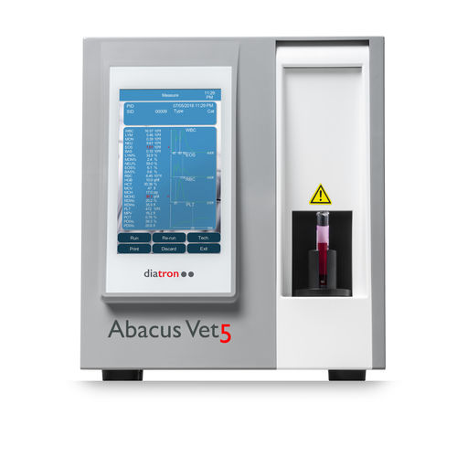 Analizzatore ematologico veterinario - Abacus Vet5 - Diatron - automatico / da banco / 24 parametri