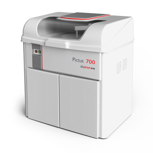 Analizzatore di chimica clinica automatizzato - Pictus 700 - Diatron - a pavimento / random access / con lettore di codici a barre