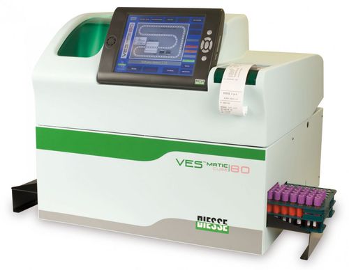 Analizzatore di VES automatico - VES-MATIC CUBE 80 - Diesse Diagnostica Senese - per diagnosi clinica / con lettore di codici a barre