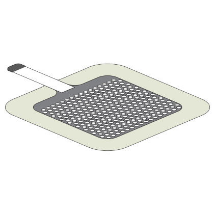 Elettrodo di stimolazione della cicatrizzazione - EWOPAN1 - La Diffusion Technique Française - pad