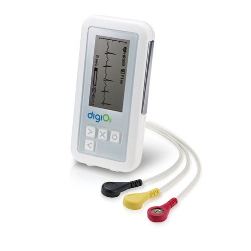 Registratore di eventi ECG con connessione wireless - DigiO2® ECG Recorder - DigiO2 International Co., Ltd.
