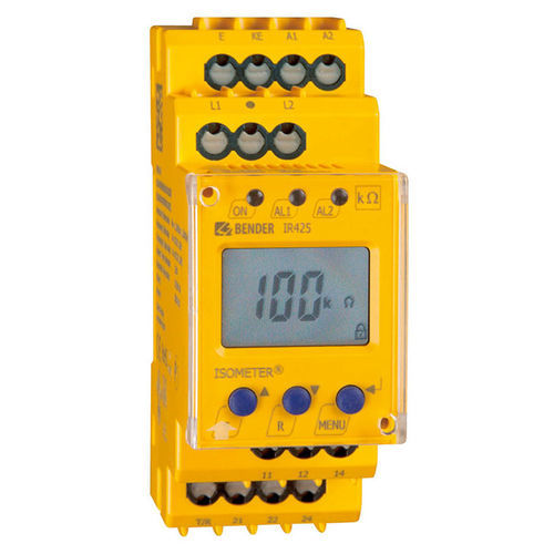 Monitor di proving di controllo - ISOMETER® IR425-D4 - Bender - di sicurezza elettrica / per sistemi informatici medicali / automatico