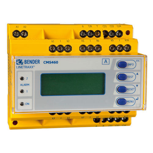 Controllore permanente di isolazione per blocchi operatori - LINETRAXX® CMS460-D - Bender - per unità di terapia intensiva / per locali medici di gruppo 2 / IEC 60364-7-710