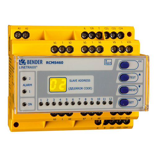 Monitor di proving di sicurezza elettrica - LINETRAXX® RCMS460-L - Bender - per sistemi informatici medicali
