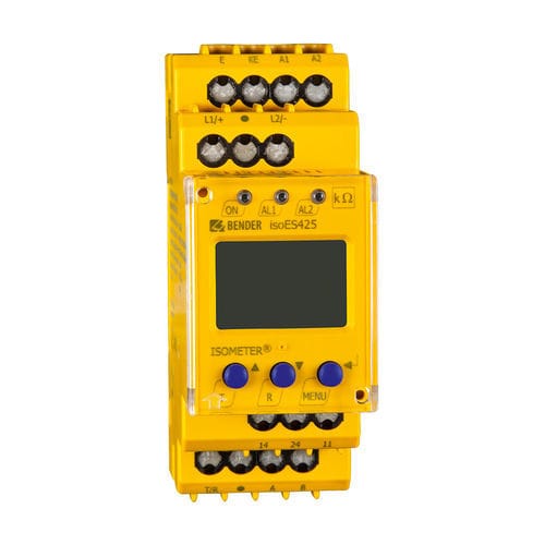 Monitor di proving di sicurezza elettrica - ISOMETER® isoES425 - Bender - per sistemi informatici medicali / automatico / in continuo