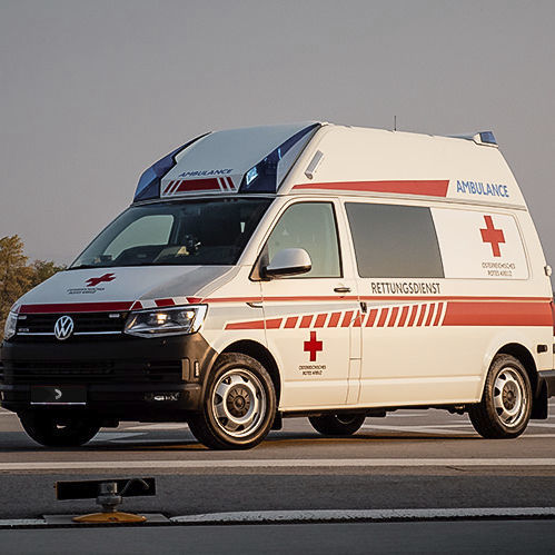 Ambulanza di salvataggio - Volkswagen Transporter T6 - Dlouhy - furgone