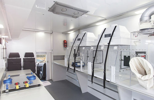 Unità mobile ospedaliera da laboratorio - Ford Transit - Dlouhy - furgone
