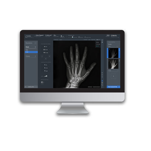 Software per radiografia - ADAM - DMS Imaging - di acquisizione / di trattamento / Windows