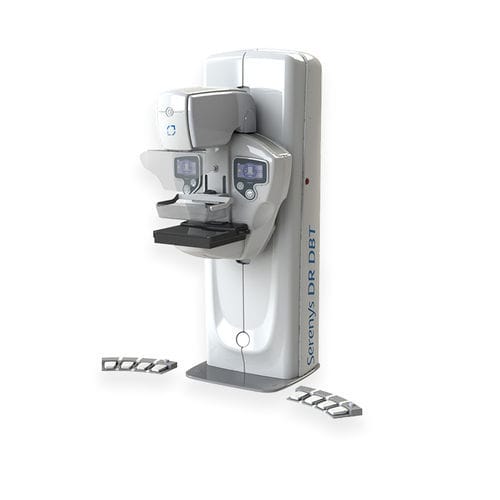 Mammografo digitale per tomosintesi mammaria - SERENYS DR DBT - DMS Imaging - per biopsia mammaria stereotassica