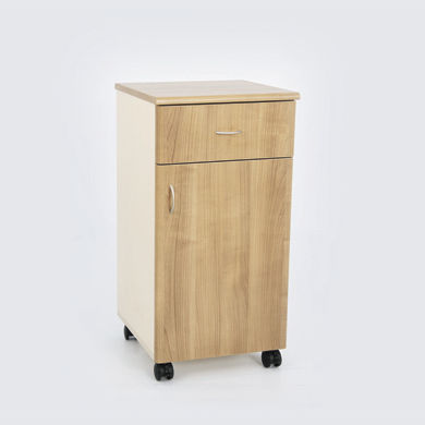 Comodino con rotelle - 90105301 - DOLSAN MEDICAL - con cassetti / con armadietto