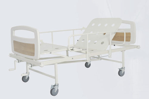Letto da ospedale - SIMPLE 7 - DOLSAN MEDICAL - manuale / ad altezza fissa / con rotelle