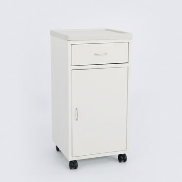 Comodino con rotelle - 90105101 - DOLSAN MEDICAL - a scomparti