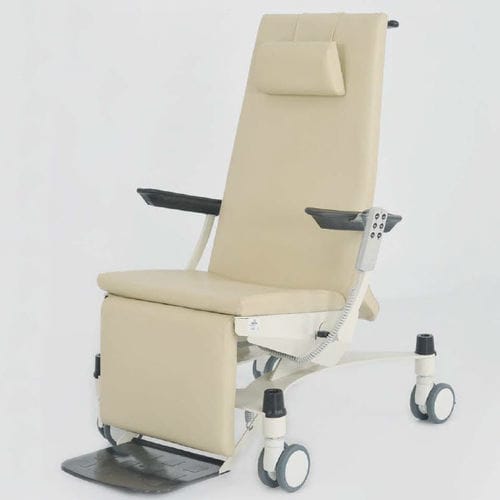 Sedia-portantina da interno - 90111402 - DOLSAN MEDICAL - con rotelle / con schienale regolabile / ergonomica