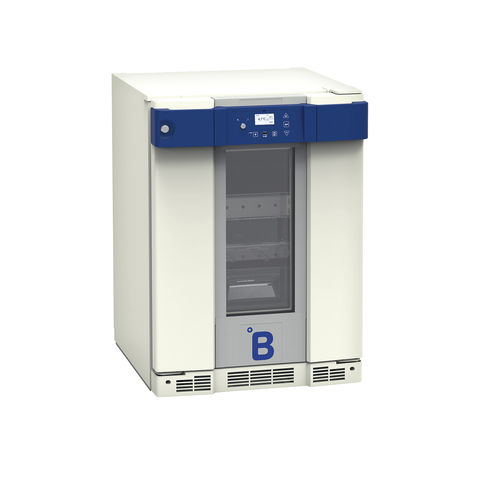 Frigorifero per banca del sangue - B131 - B Medical Systems - da incasso / 1 porta / con porta in vetro