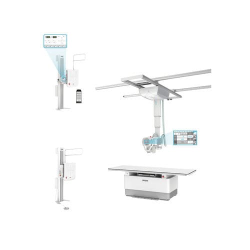 Sistema di radiografia digitale - GXR-S - DRGEM  - analogico / per radiografia multidisciplinare / con bucky da terra