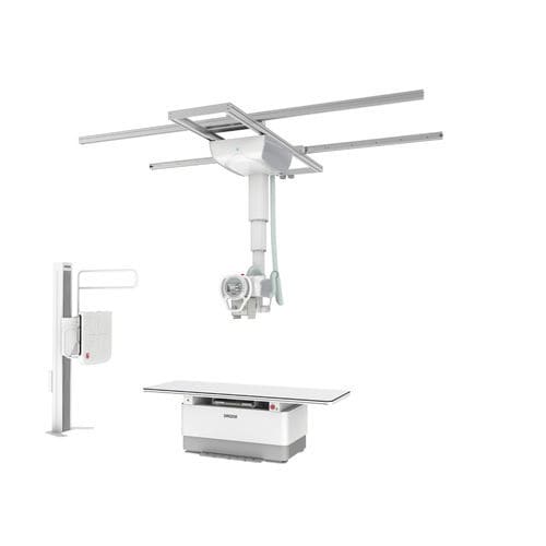 Sistema di radiografia digitale - GXR-SD - DRGEM  - per radiografia multidisciplinare / con bucky da terra / con braccio portatubo telescopico a soffitto