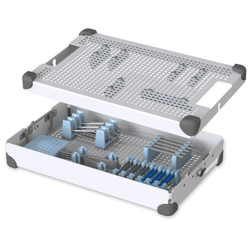 Vassoio di sterilizzazione per strumenti - InstruSafe®  - DTR Medical  