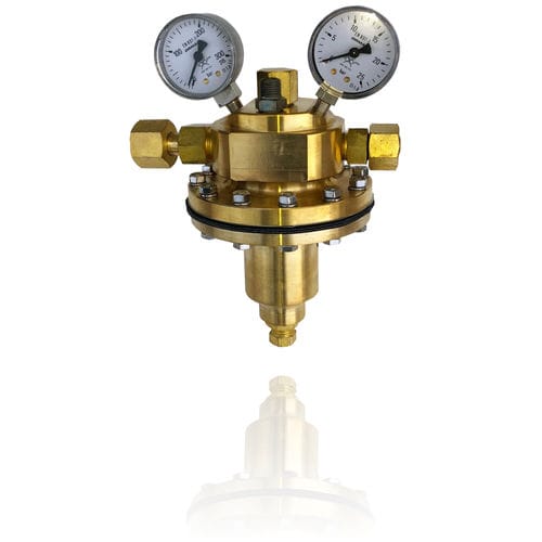 Regolatore di pressione per gas medicali - DZ Medicale   - da laboratorio / monostadio / doppio