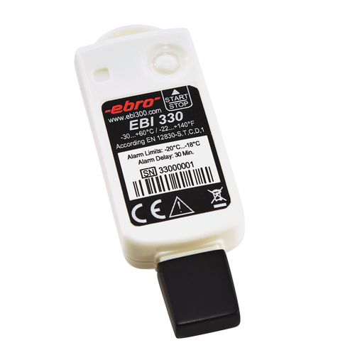 Registratore di dati di temperatura - EBI 330-T30 - ebro Electronic - da laboratorio / per produzioni farmaceutiche / monouso