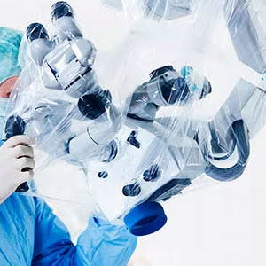 Fodera di protezione per microscopio operatorio - Ecolab Europe  