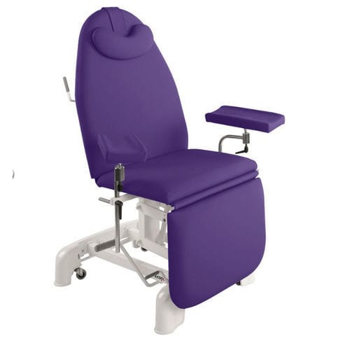 Poltrona per trattamenti clinici ad a - C3769 series - Ecopostural - a 3 sezioni / con braccioli
