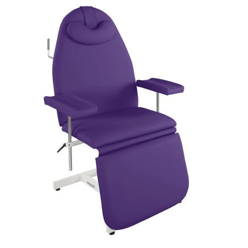 Poltrona manuale per trattamenti clinici - C4369 series - Ecopostural - a 3 sezioni / non specificato / fisso