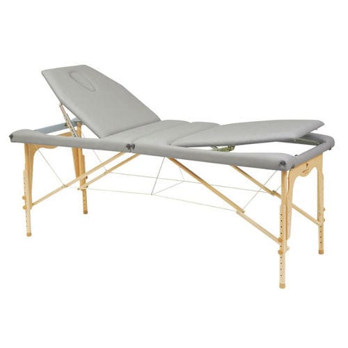 Lettino da visita manuale - C3213 series - Ecopostural - ad altezza regolabile / portatile / 2 sezioni