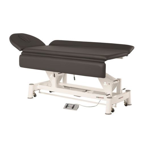 Lettino da visita elettrico - C5506 series - Ecopostural - ad altezza regolabile / nero