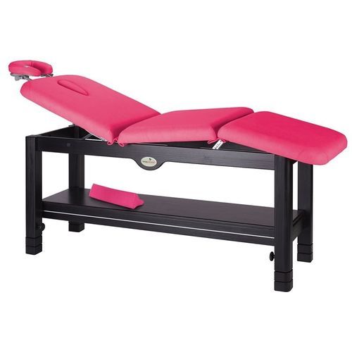 Lettino da visita manuale - C3249W series - Ecopostural - ad altezza regolabile / a 3 sezioni / multicolore