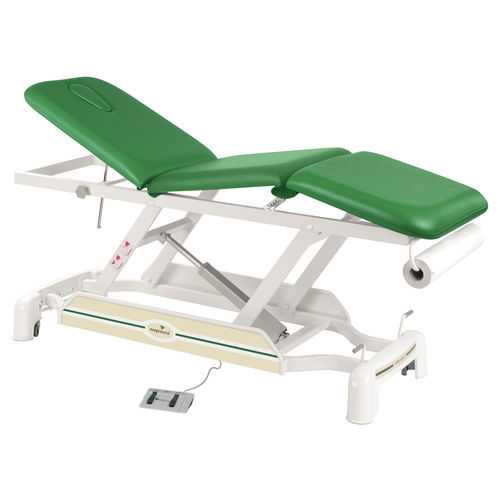 Lettino da visita per cure di bellezza - C3512 series - Ecopostural - elettrico / ad altezza regolabile / a 3 sezioni