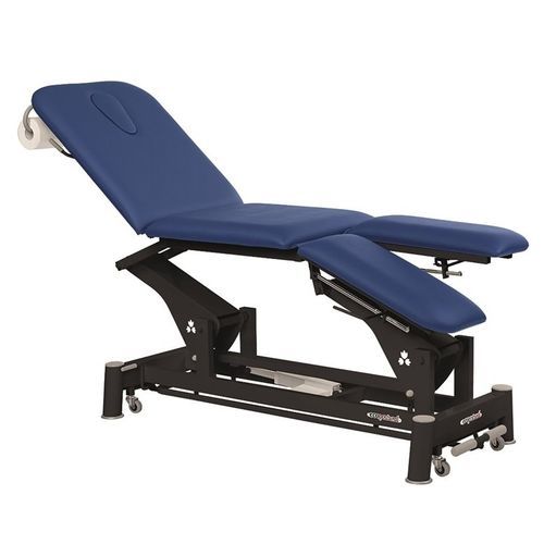 Lettino da visita elettroidraulico - C5638 series - Ecopostural - ad altezza regolabile / con rotelle / 4 sezioni