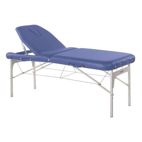 Lettino da massaggio meccanico - C3914 series - Ecopostural - portatile / con schienale ad altezza regolabile / a 2 sezioni