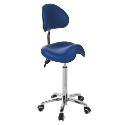 Sgabello per struttura sanitaria - S4671 series - Ecopostural - ad altezza regolabile / basculante / con schienale