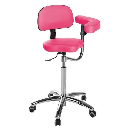 Sgabello per struttura sanitaria - S5644 series - Ecopostural - ad altezza regolabile / pneumatico / con schienale