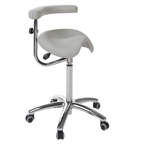 Sgabello per struttura sanitaria - S5673 series - Ecopostural - ad altezza regolabile / basculante / pneumatico