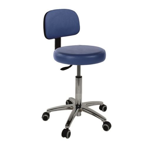 Sgabello per struttura sanitaria - S2651 series - Ecopostural - ad altezza regolabile / pneumatico / con schienale