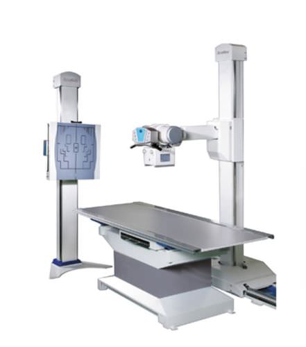Sistema di radiografia analogico - HF525 PLUS - EcoRay - per radiografia multidisciplinare / con bucky da terra