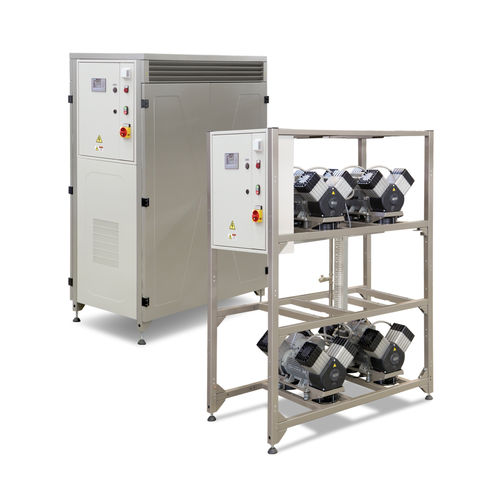 Compressore per odontoiatria - DK50 4X4VRT/M - EKOM spol - modulare / con essiccatore d'aria