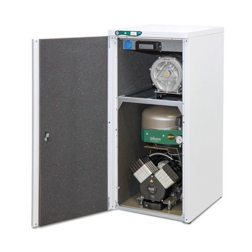 Compressore per odontoiatria - DUO 2V - EKOM spol - a membrana / senza olio / con essiccatore d'aria